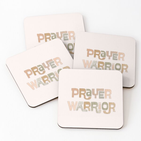 Item preview, Prayer Warrior, Christian Inspired Typography designed and sold by Our Bible Journey.