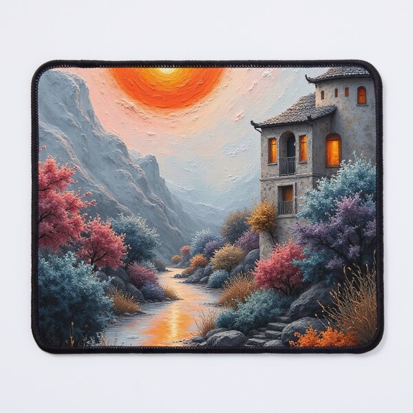 Item preview, Dreamy Scenery in Oil Paints designed and sold by ArtCreator2023.