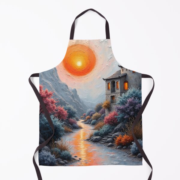 Item preview, Dreamy Scenery in Oil Paints designed and sold by ArtCreator2023.