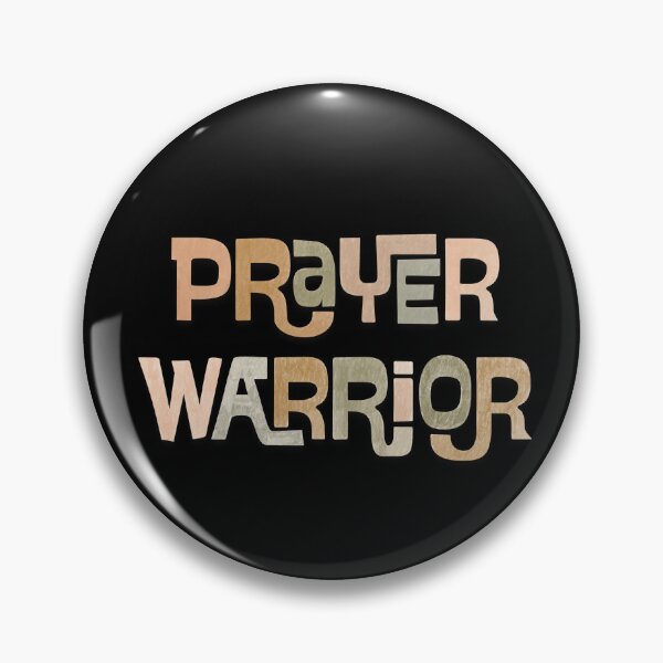 Item preview, Prayer Warrior, Christian Inspired Typography designed and sold by Our Bible Journey.