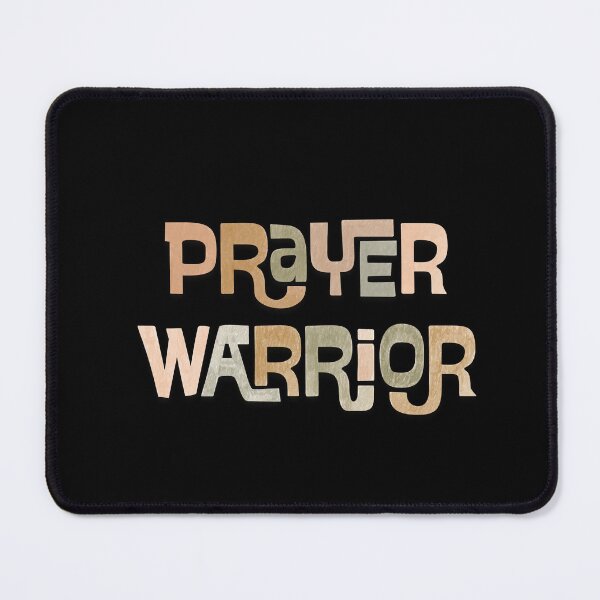 Item preview, Prayer Warrior, Christian Inspired Typography designed and sold by Our Bible Journey.