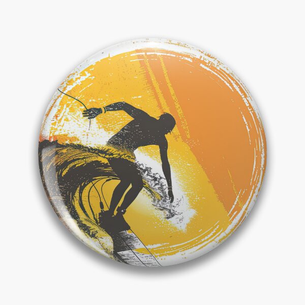 Item preview, Surfer Riding the Wave at Sunset designed and sold by Piotrek0001.