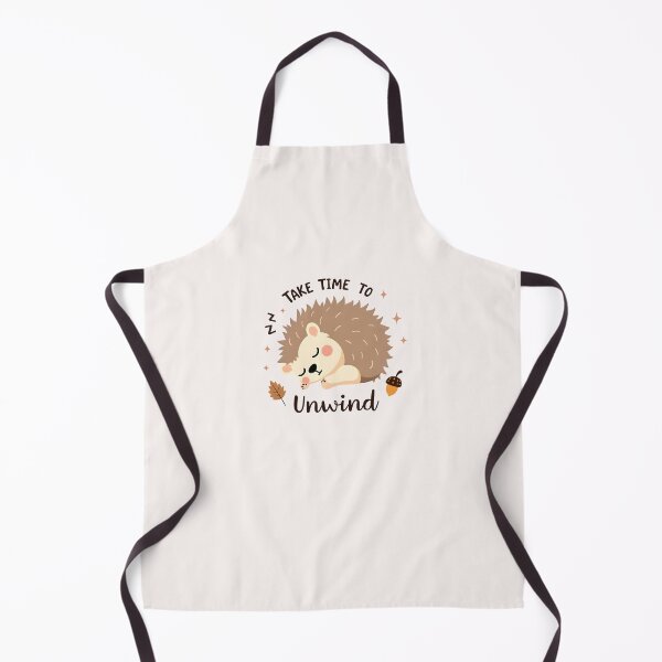Item preview, Take time to unwind cute hedgehog designed and sold by FriendlyLlama.