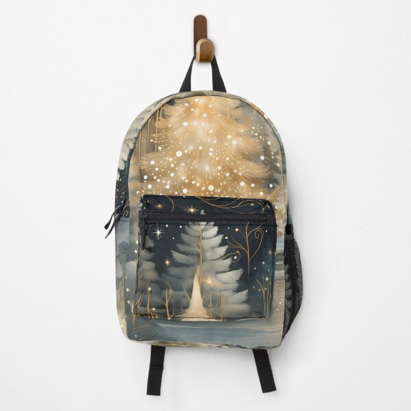 Item preview, Snowy forest.Winter landscape.Winter night. designed and sold by MagelliShop.