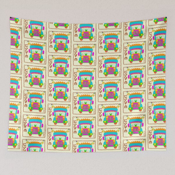 Item preview, Philippine DYIPNI Colorful Transportation Filipino Jipni Baybayin designed and sold by chocolatefund.