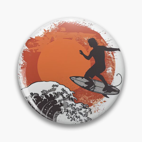 Item preview, Surfing in the Golden Hour Waves designed and sold by Piotrek0001.