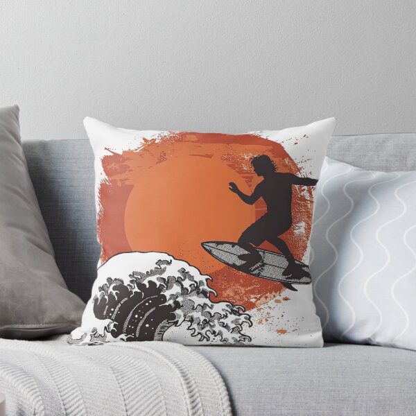 Item preview, Surfing in the Golden Hour Waves designed and sold by Piotrek0001.