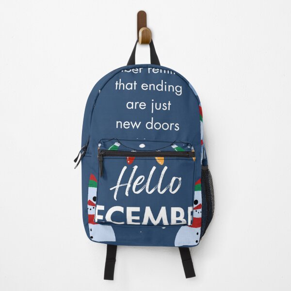 Item preview, December reminds us: endings are just new doors waiting to open designed and sold by Classy-Artist.
