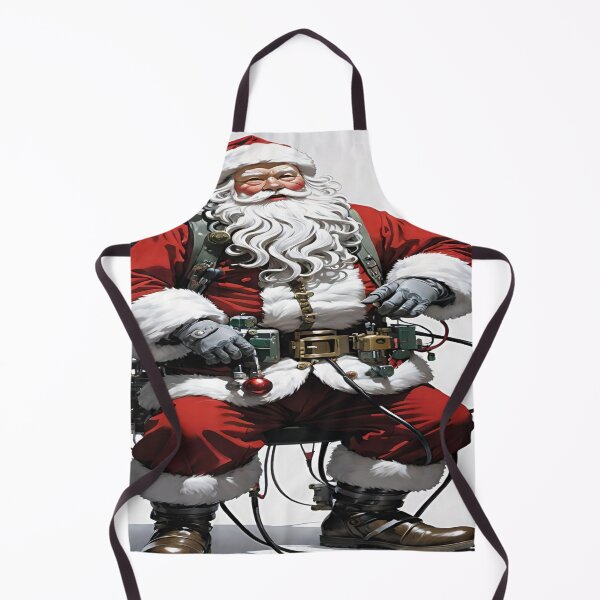 Item preview, Christmas Santa Claus robot. designed and sold by DaliaSabryTee.
