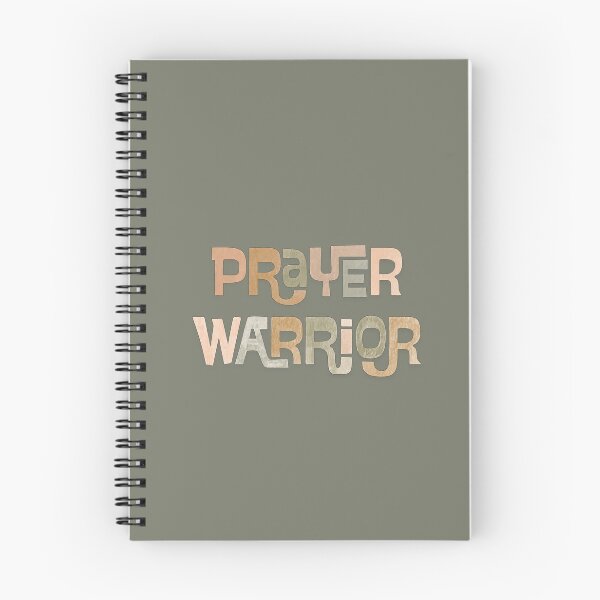 Item preview, Prayer Warrior, Christian Inspired Typography designed and sold by Our Bible Journey.