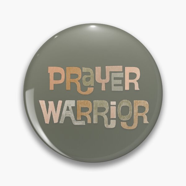 Item preview, Prayer Warrior, Christian Inspired Typography designed and sold by Our Bible Journey.