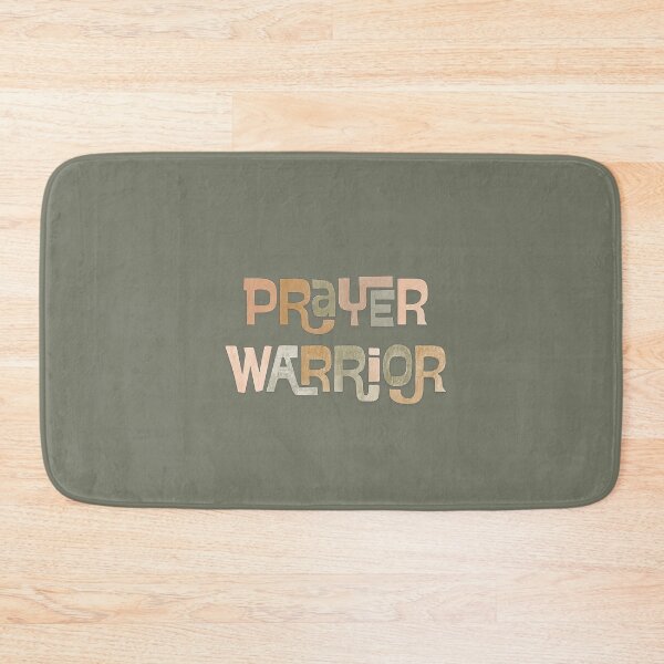 Item preview, Prayer Warrior, Christian Inspired Typography designed and sold by Our Bible Journey.