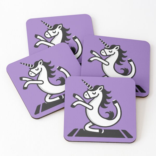 Item preview, Yoga Unicorn Pictogram - Whimsical Pose designed and sold by Aredbox.