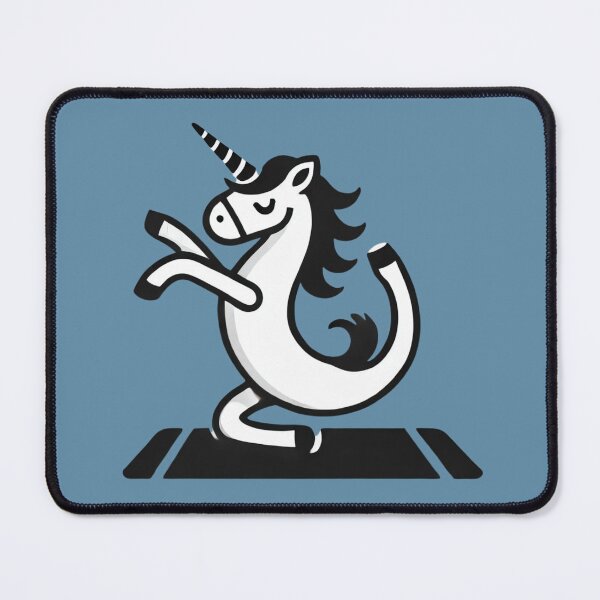 Item preview, Yoga Unicorn Pictogram - Whimsical Pose designed and sold by Aredbox.