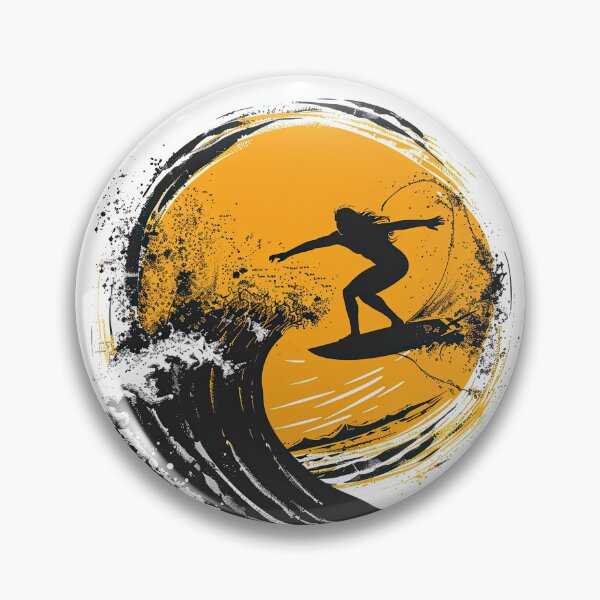 Item preview, High-Energy Surfing Against the Setting Sun designed and sold by Piotrek0001.