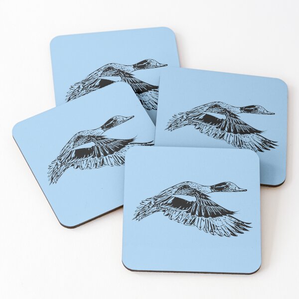 Item preview, Chestnut Teal Flying Black Design  designed and sold by designsasstultd.