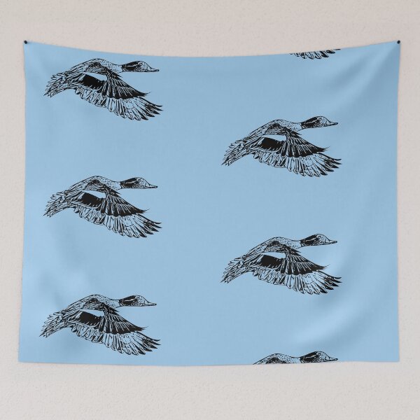 Item preview, Chestnut Teal Flying Black Design  designed and sold by designsasstultd.