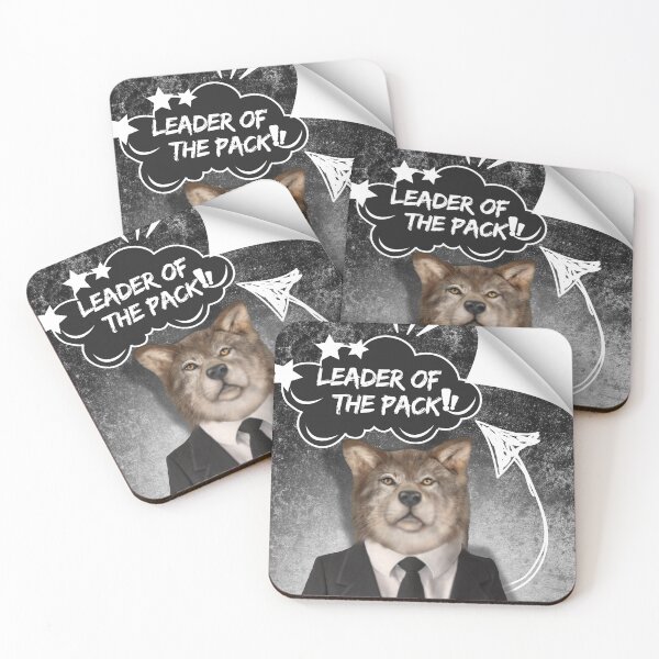 Item preview, Wolf in a Suit - Leader of the Pack designed and sold by super611.