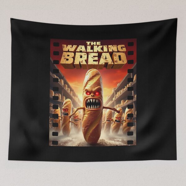 Item preview, The Walking Bread - Creepy Baguettes Design designed and sold by Hungry-Murphy.