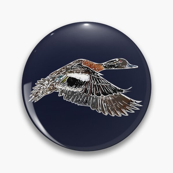 Item preview, Chestnut Teal Flying White Alternate Design  designed and sold by designsasstultd.