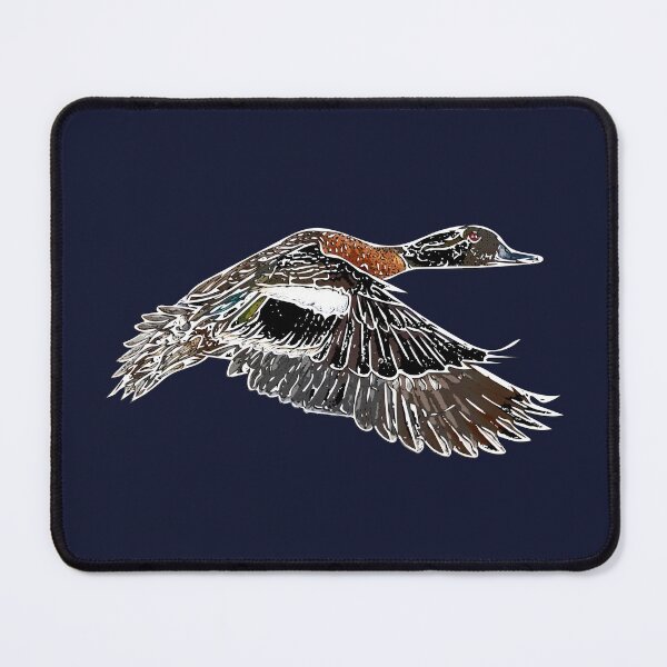 Item preview, Chestnut Teal Flying White Alternate Design designed and sold by designsasstultd.