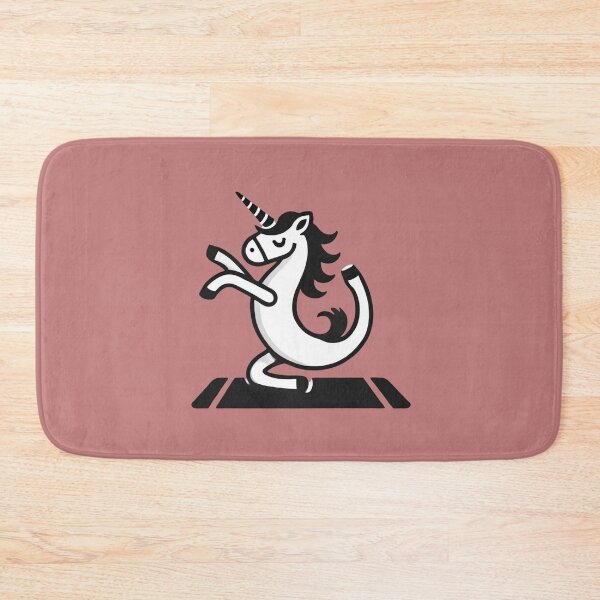 Item preview, Yoga Unicorn Pictogram - Whimsical Pose designed and sold by Aredbox.