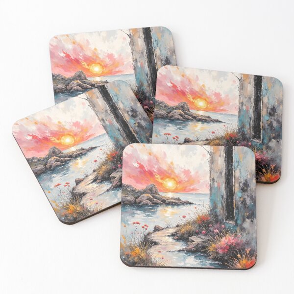 Item preview, Romanticism in Oil: Picturesque Landscapes designed and sold by ArtCreator2023.