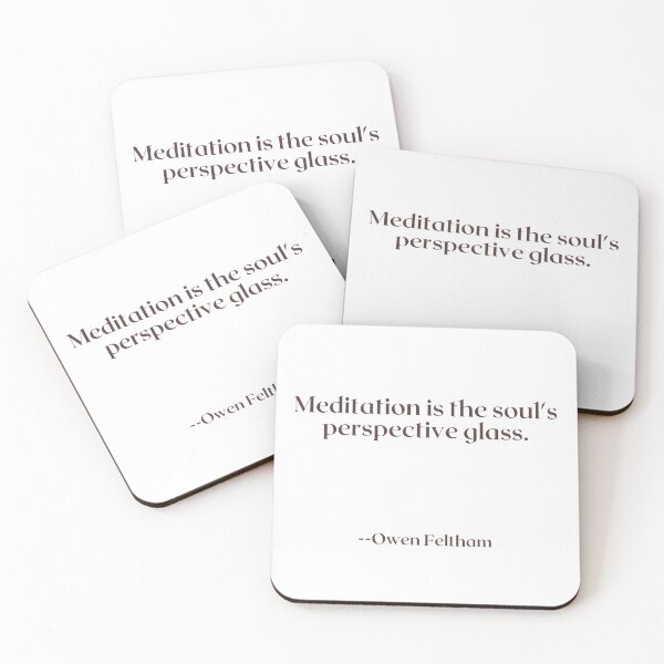 Item preview, Meditation is the soul's perspective glass. designed and sold by AlwaysHome.