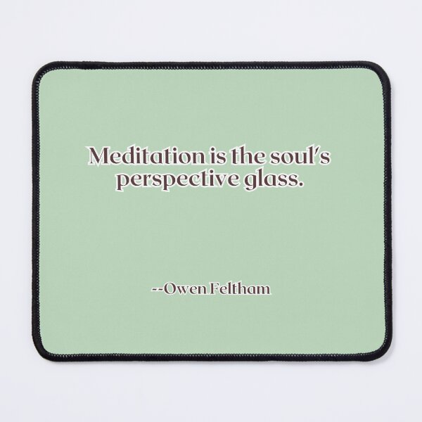 Item preview, Meditation is the soul's perspective glass. designed and sold by AlwaysHome.