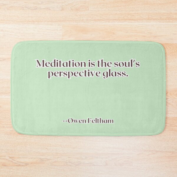Item preview, Meditation is the soul's perspective glass. designed and sold by AlwaysHome.