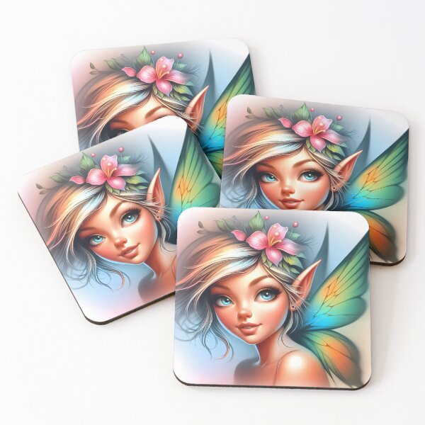 Item preview, Vibrant Fairy Portrait designed and sold by Vitalka-uk.