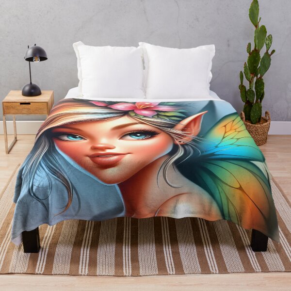Item preview, Vibrant Fairy Portrait designed and sold by Vitalka-uk.
