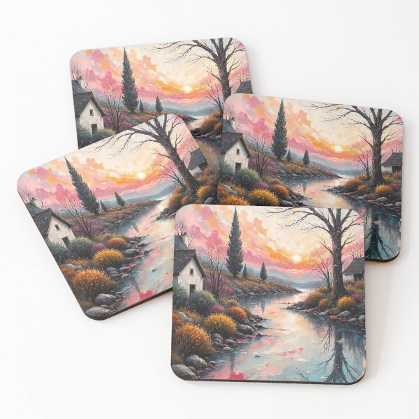Item preview, Impressionistic landscapes with dramatic skies designed and sold by ArtCreator2023.