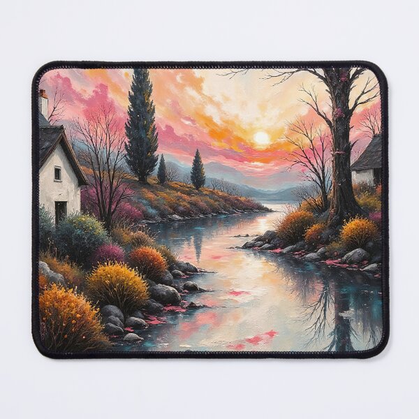Item preview, Impressionistic landscapes with dramatic skies designed and sold by ArtCreator2023.