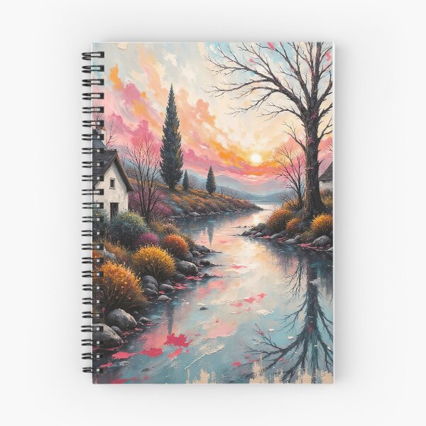 Item preview, Impressionistic landscapes with dramatic skies designed and sold by ArtCreator2023.