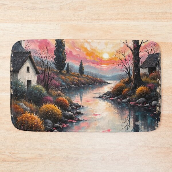 Item preview, Impressionistic landscapes with dramatic skies designed and sold by ArtCreator2023.