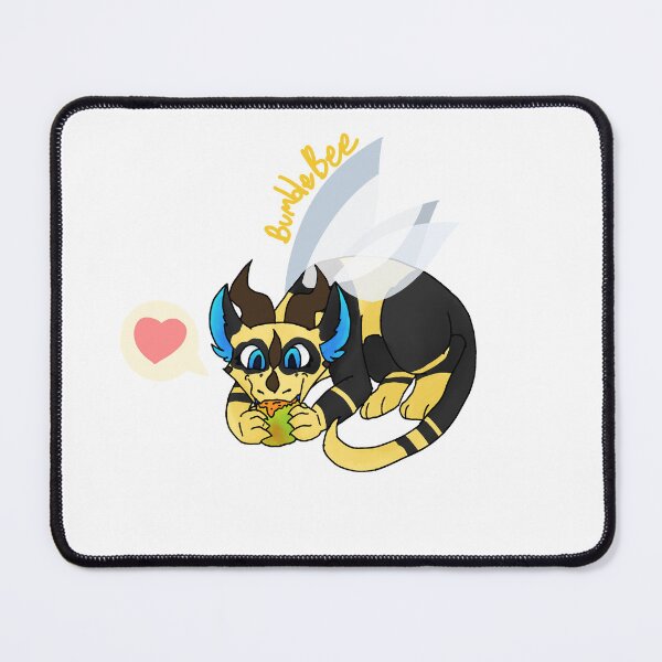 Item preview, Bumblebee with a mango designed and sold by BeeTheDragon-1.