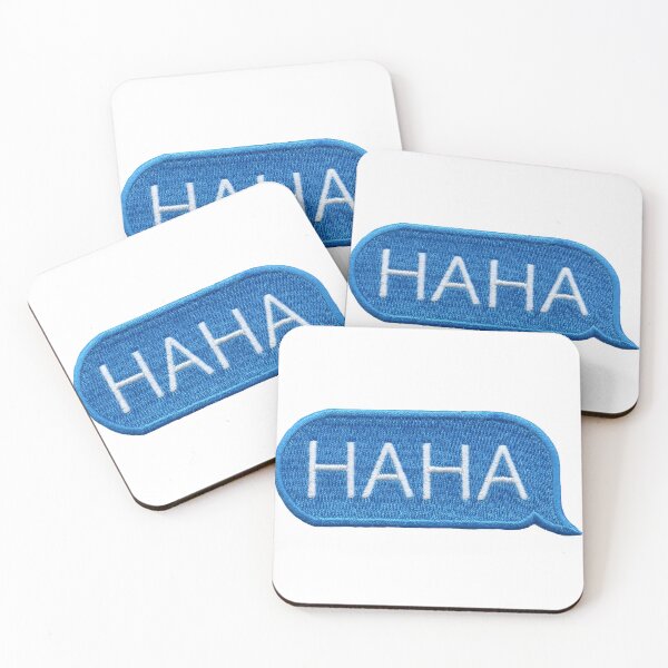 Item preview, HAHA emotive aesthetic text bubble designed and sold by truddyy.