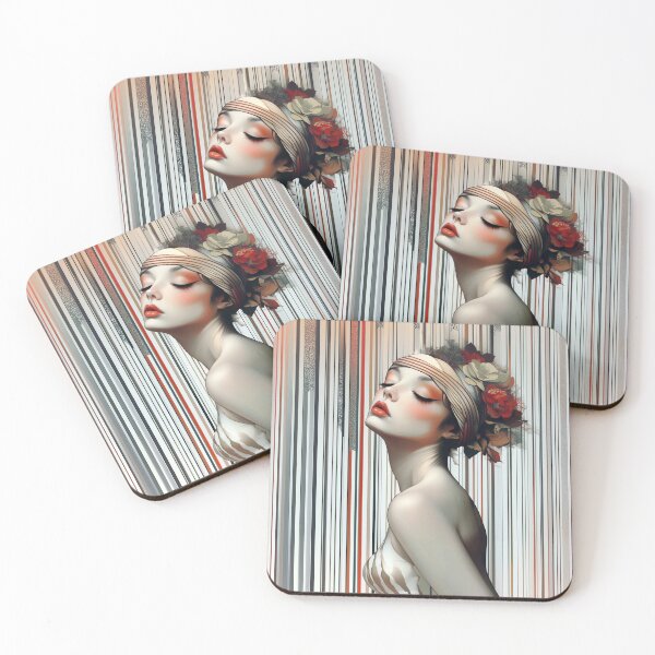 Item preview, Flapper Girl No 2. 1920's Style Design. designed and sold by Shoot-The-Moon.