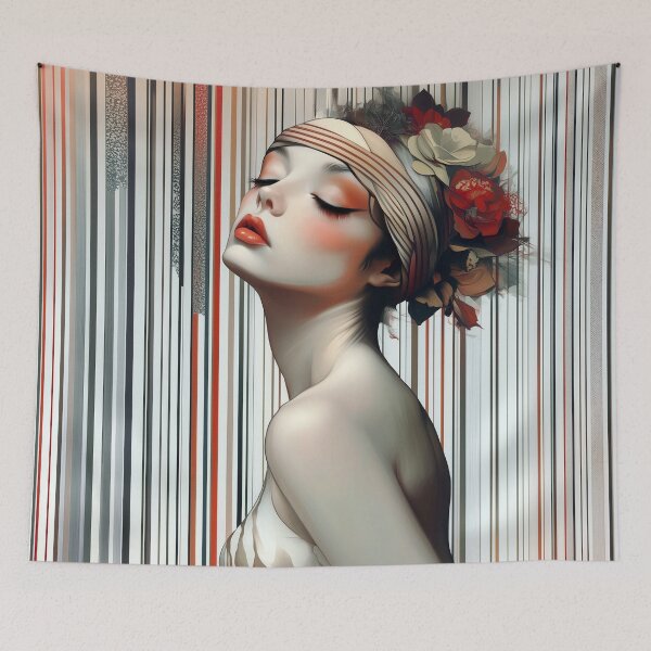 Item preview, Flapper Girl No 2. 1920's Style Design. designed and sold by Shoot-The-Moon.