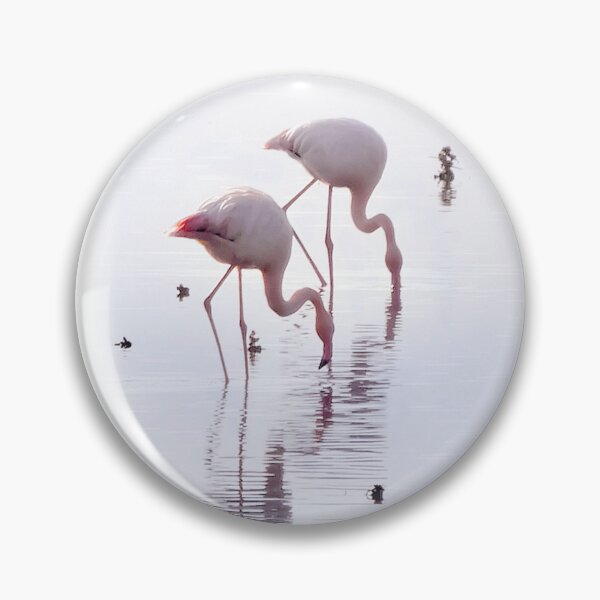 Item preview, Graceful Reflections - flamingos designed and sold by Art By M.