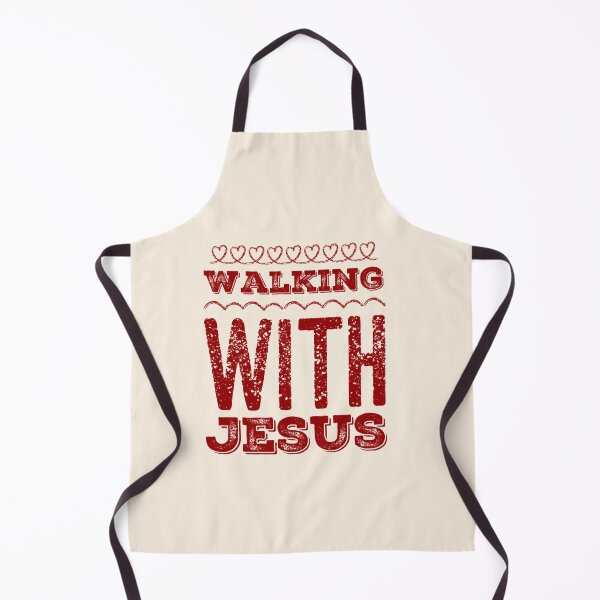 Artikelvorschau, Mit Jesus gehen – christliches Typografie-Design entworfen und verkauft von Our Bible Journey.