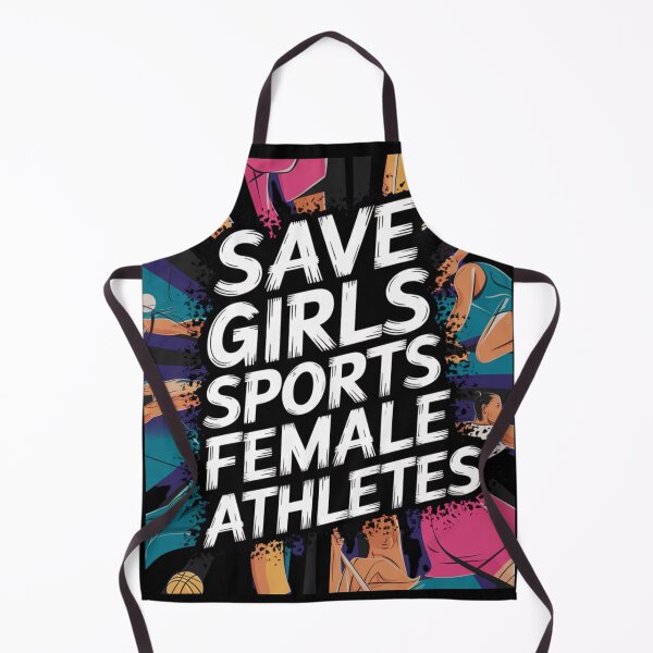 Item preview, Save Girls Sports Female Athletes designed and sold by MaxxerDesigns.