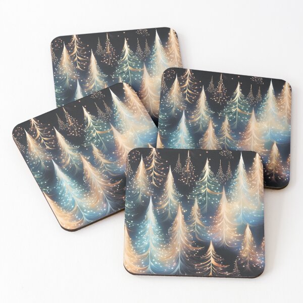 Item preview, Snowy forest. Winter landscape. Winter night. designed and sold by MagelliShop.