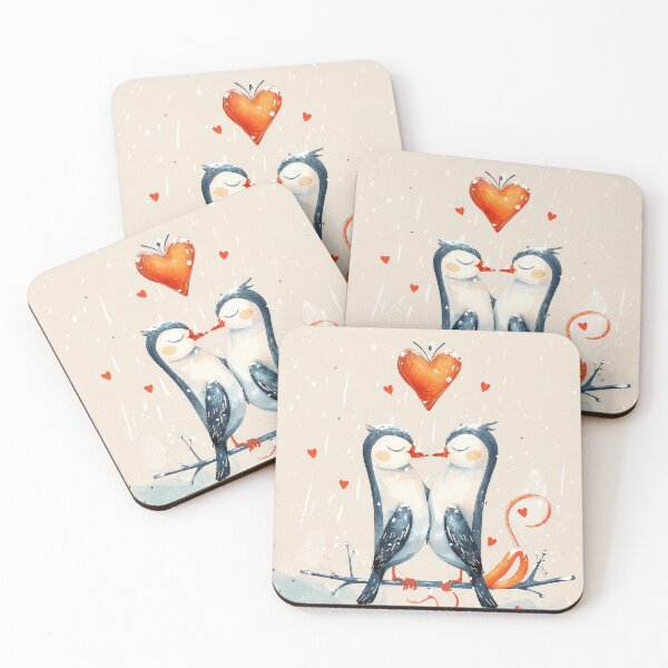 Item preview, lovebirds designed and sold by Pixelartistin.