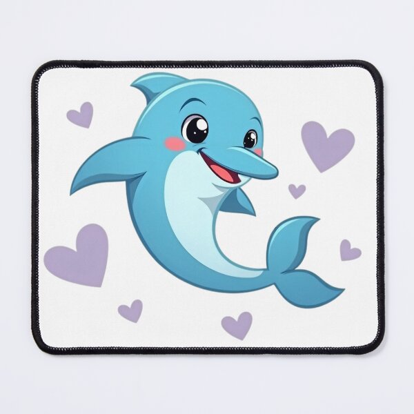 Item preview, Cute Dolphin Happy designed and sold by HobsS.