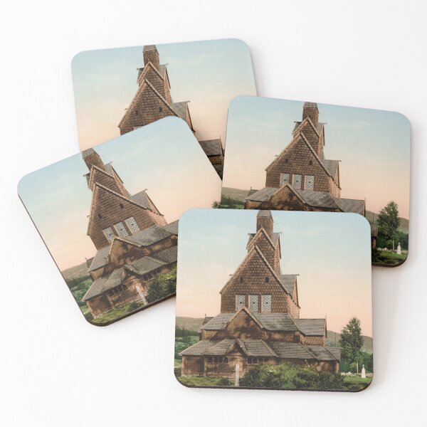Item preview, Stave Church, Norway designed and sold by 19th Century in Color.