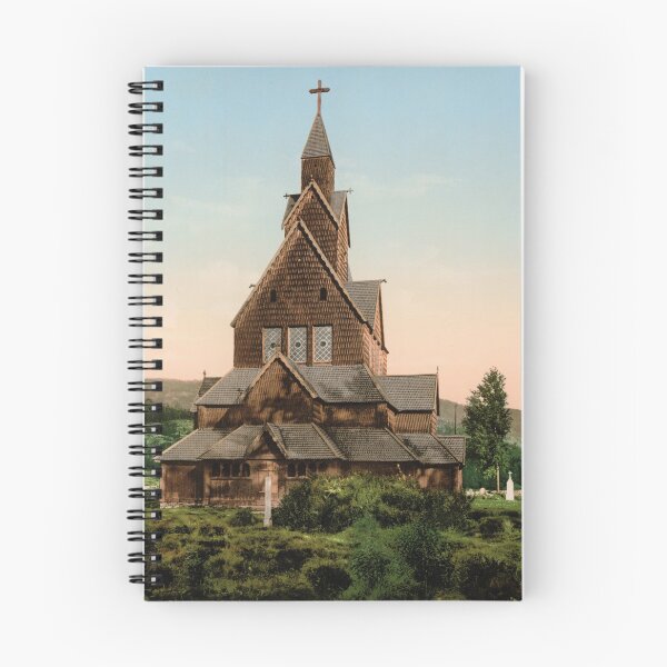Item preview, Stave Church, Norway designed and sold by 19th Century in Color.