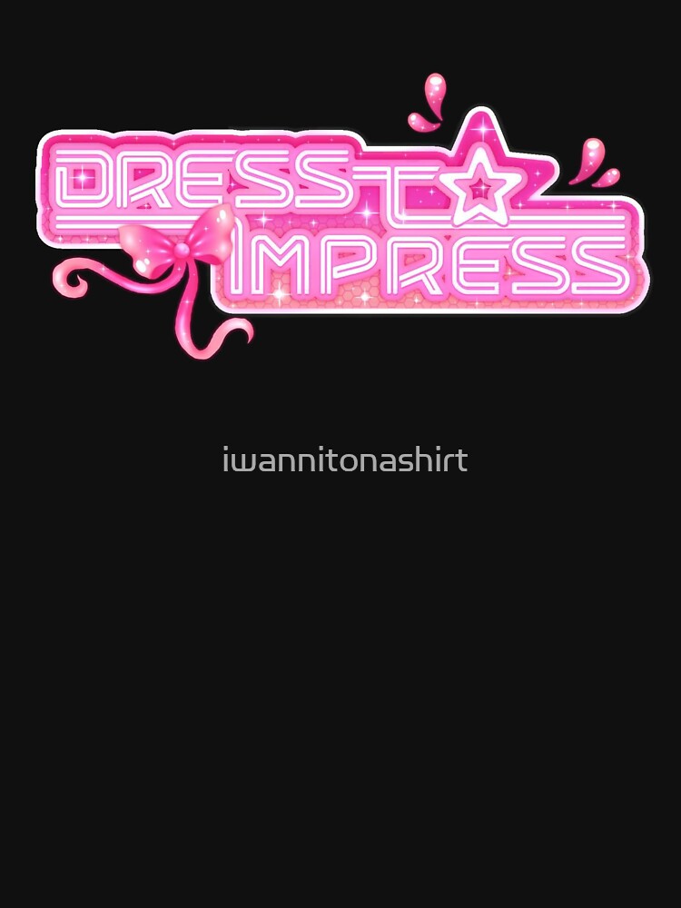 Dress To Impress Logo Aesthetic Roblox Classic T-Shirt