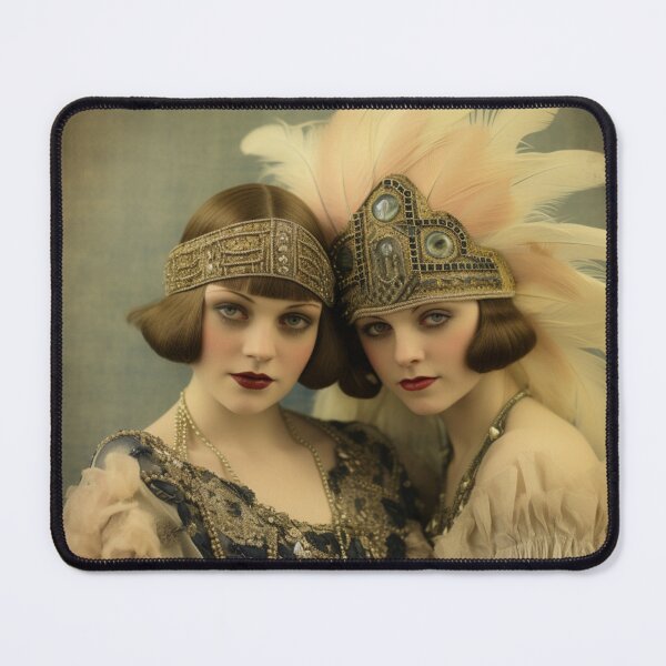 Item preview, 1920s Flapper Girls Old Photograph designed and sold by whitecat23.